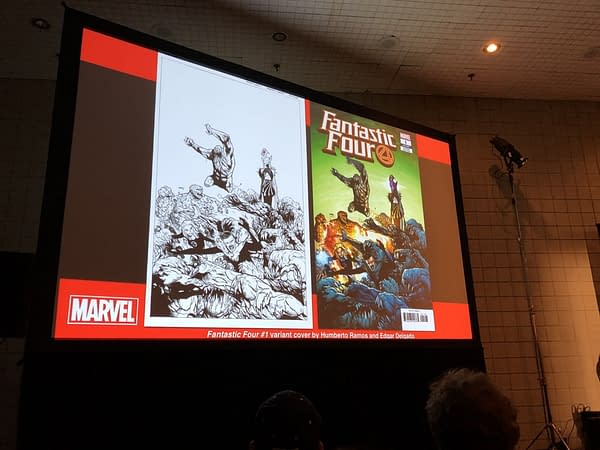 Jason Aaron, Ed McGuinness, Humberto Ramos and CB Cebulski Explain How Marvel Make Comics at NYCC 2018