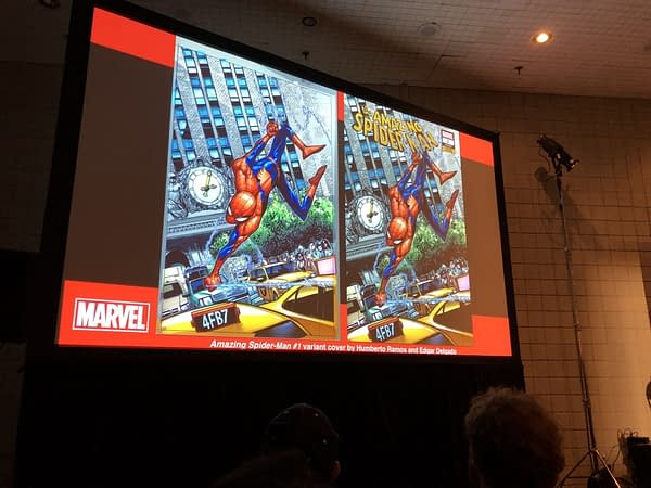 Jason Aaron, Ed McGuinness, Humberto Ramos and CB Cebulski Explain How Marvel Make Comics at NYCC 2018
