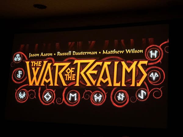 War Of The Realms From Jason Aaron, Russell Dauterman and Matthew Wilson Announced at NYCC,