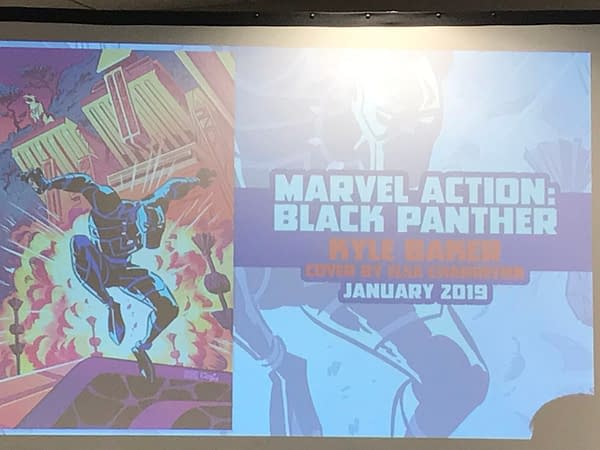 IDW Expands Marvel Action Line With Black Panther by Kyle Baker, Vita Ayala