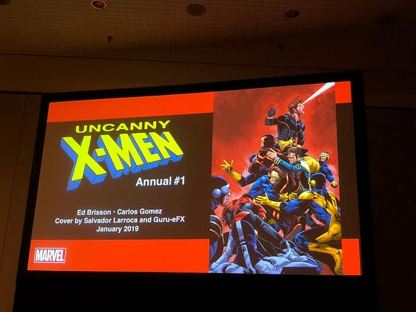 There's a Whole Lotta Cyclops on Uncanny X-Men Annual #1 Cover, Announced at NYCC