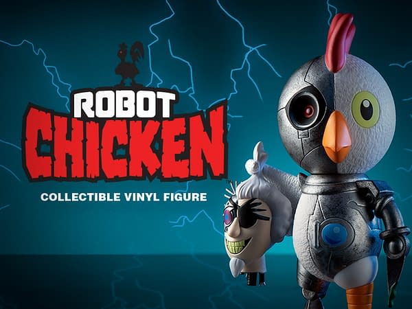 Kidrobot Robot Chicken Vinyl Figure