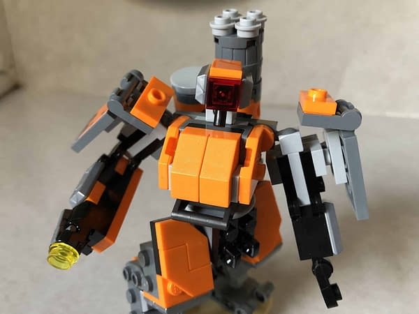 Beep Boop By Numbers: We Review the LEGO Overwatch Bastion Figure