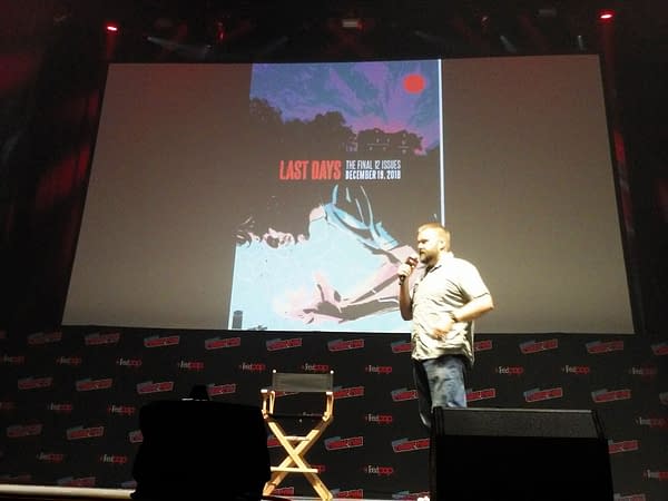 Robert Kirkman on The Walking Dead, Outcast, and Invincible Series at NYCC