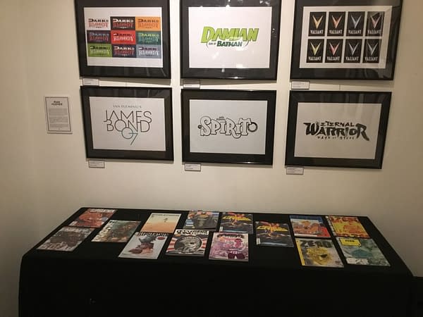 Orbital Comics of London Runs a Gallery on Comic Book Lettering