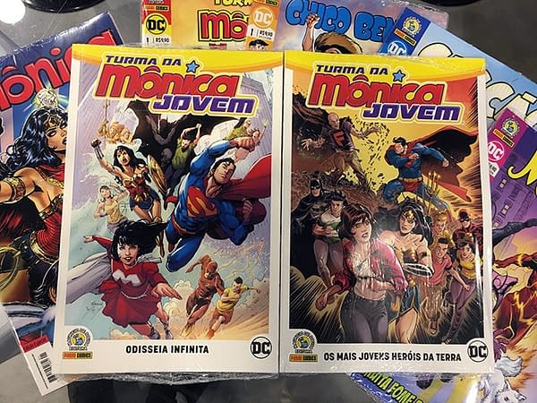 Monica's Gang/DC Comics Crossover Published in Brazil