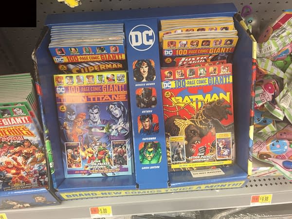 Sixth Issues of DC Giant Size 100-Page Walmart Comics Hit The Shelves, Honest