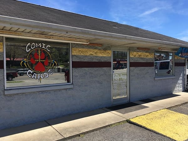 Red Paw Comic and Cards of Oneida, Tennessee to Close at the End of the Month