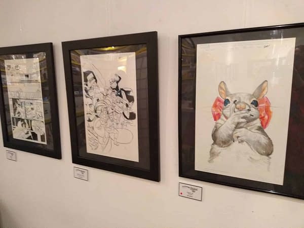 A Look at Erica Henderson's Gallery of Original Art at Orbital Comics, London