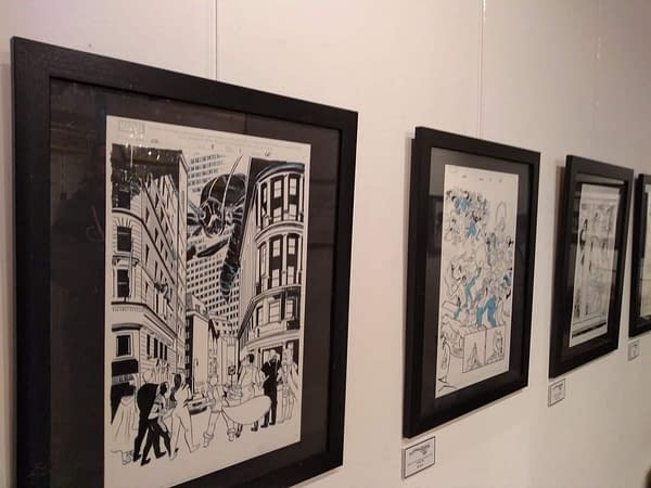 A Look at Erica Henderson's Gallery of Original Art at Orbital Comics, London