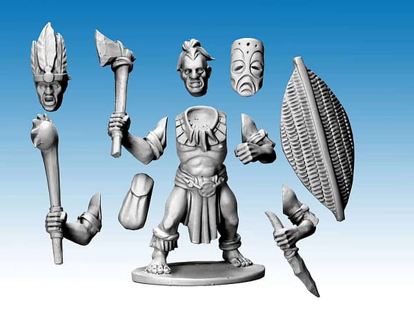  Frostgrave Ghost Archipelago Tribals : Toys & Games