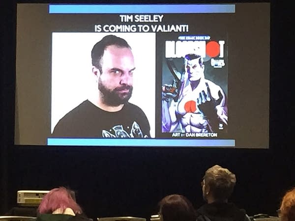 'Superman With Machine Guns' &#8211; Tim Seeley On Writing Bloodshot and Painting Himself White (Video)