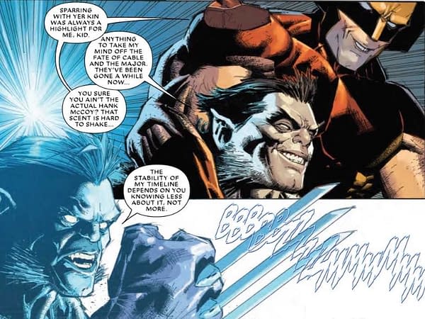 Wolverine Can't Forget the Smell of The Beast in Major X #3 (Preview)