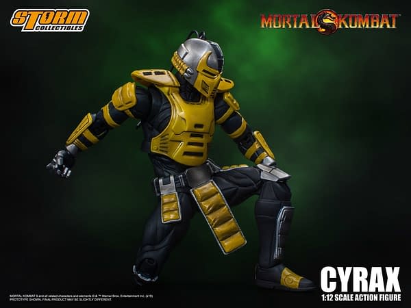 Mortal Kombat Warrior Cyrax Figure Coming From Storm Collectibles