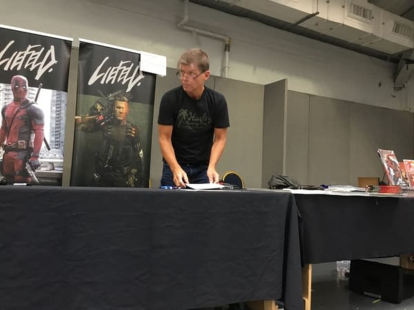 Rob Liefeld, Battling Through The Bugs at London Film And Comic Con