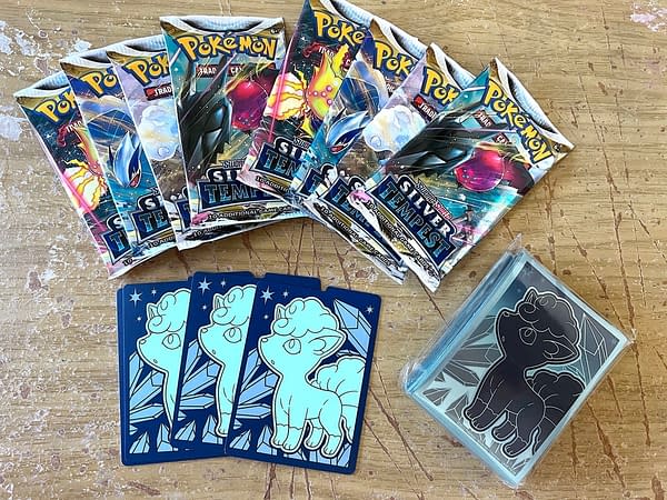 Pokémon TCG Silver Tempest products. Credit: Theo Dwyer