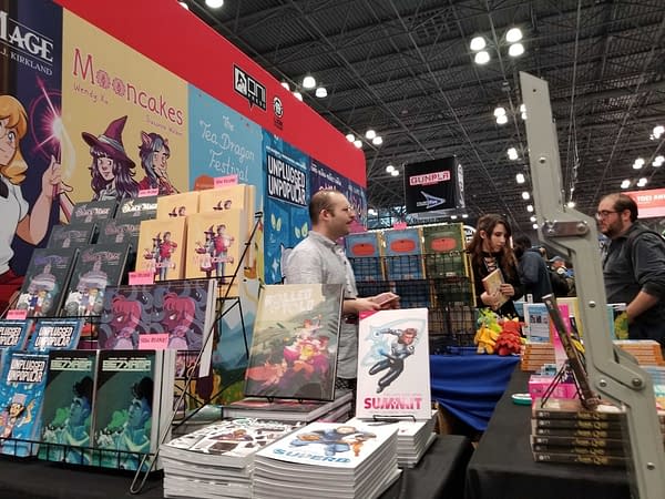 First Look at the Booths for Valiant, Titan, Oni/Lion Forge, Zenescope at New York Comic Con #NYCC