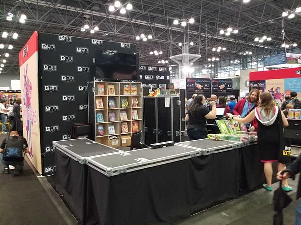 First Look at the Booths for Valiant, Titan, Oni/Lion Forge, Zenescope at New York Comic Con #NYCC
