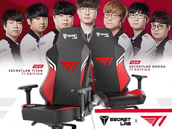 Secretlab Partners With T1 For A Special Edition Gaming Chair