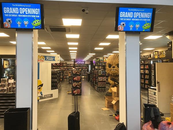 Frank Quitely Designs Fill New Forbidden Planet Comics Store, Opening in Glasgow Tomorrow