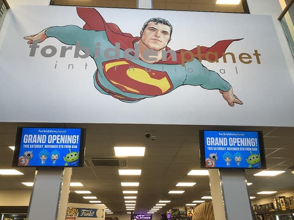 Frank Quitely Designs Fill New Forbidden Planet Comics Store, Opening in Glasgow Tomorrow