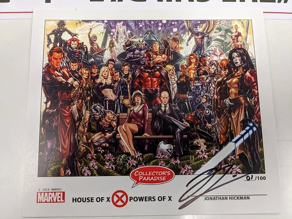Last Day to Order Signed, Numbered and Bookplated House Of X/Powers Of X Hardcover by Jonathan Hickman