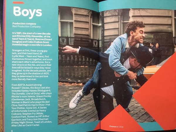 First Glimpse of Olly Alexander in Russell T Davies' "Boys" From Channel 4