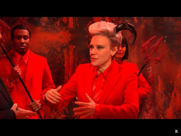 Separated At Birth: Kate McKinnon's Lucifer and The Wicked + The Divine