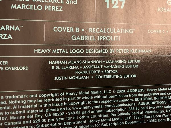 Tim Seeley is the New Editor-In-Chief of Heavy Metal Magazine