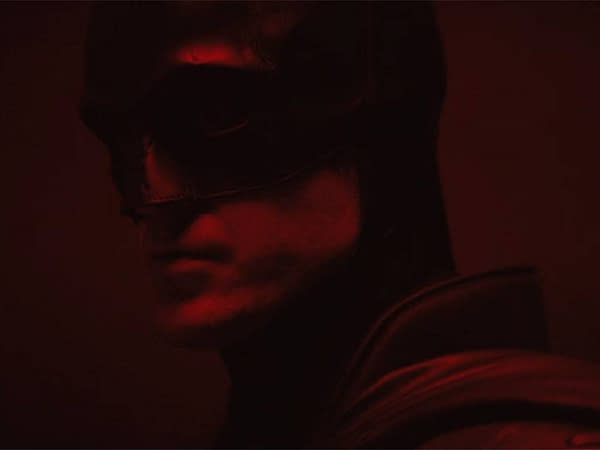 Robert Pattinson as The Batman which was shared by director Matt Reeves.
