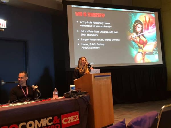 Zenesceope's Panel at C2E2 Provided Insights into the Publisher's Origin Story