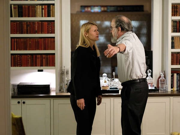 After eight seasons, Saul and Carrie face off in the series finale of Homeland, courtesy of Showtime.