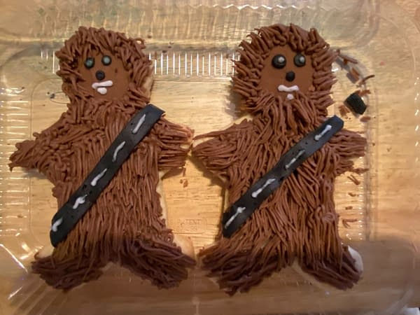 A picture of the Star Wars Wookie Cookies. Photo Credit: Baltimore Lauren.