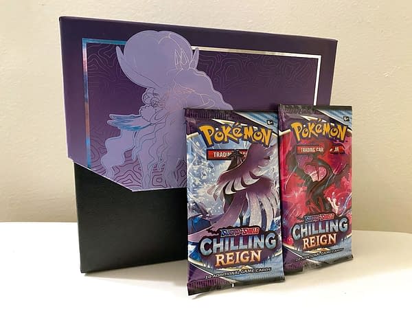 Chilling Reign ETB. Credit: Pokémon TCG