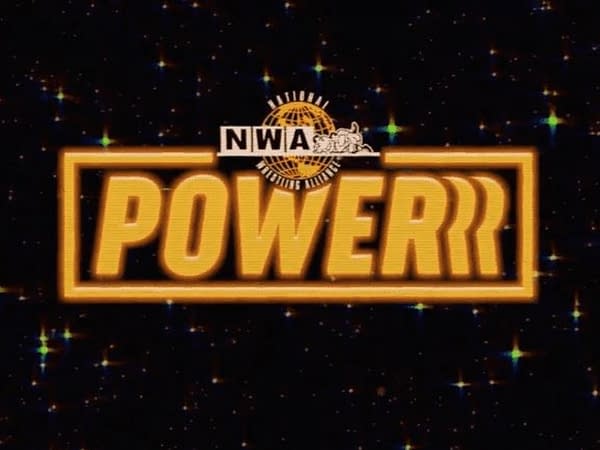 The logo for NWA POWERRR