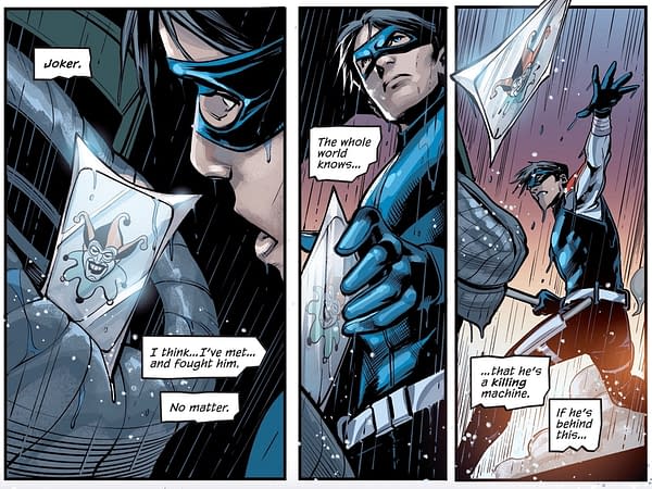 Joker Knows Dick Grayson is Nightwing - And Has A Plan (#70 Spoilers).