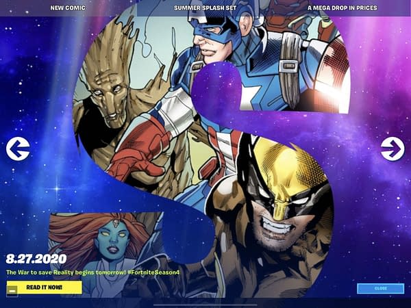 A Lot More Marvel Comics to Fortnite For Season 4, On Thorsday