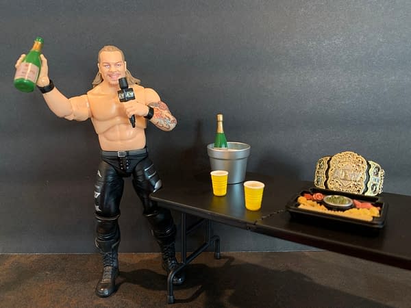 We Have A Little Bit Of The Bubbly W/ The AEW Jazzwares Jericho Figure