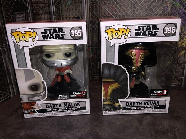 Star Wars Knights of the Old Republic Funko Pops Have Arrived