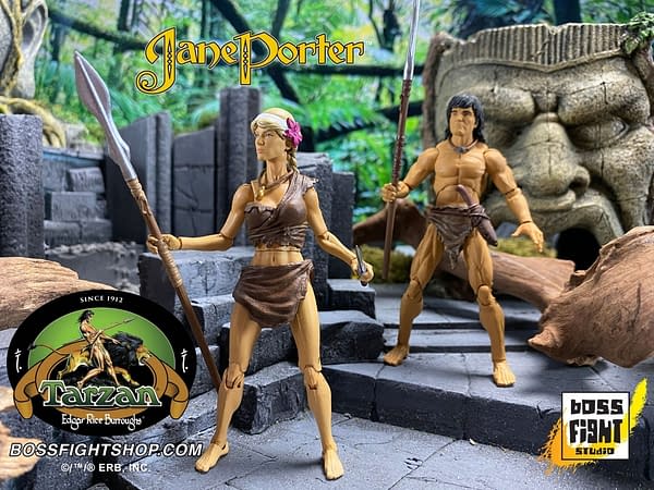 Tarzan Swings on in With New Figures From Boss Fight Studio