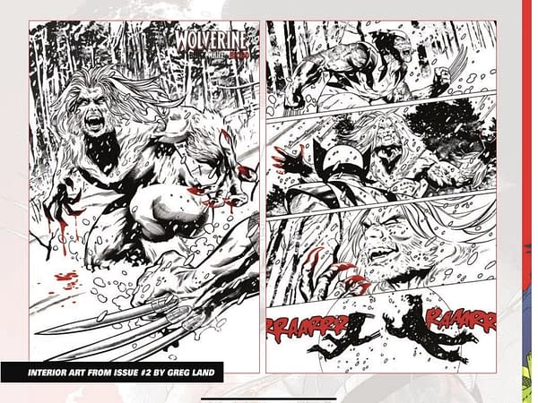Wolverine Art by Greg Land, Kev Walker, Salvador Larroca - Preview
