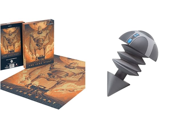 Iron Giant Bolt Figure And Puzzle Now Available From Mondo