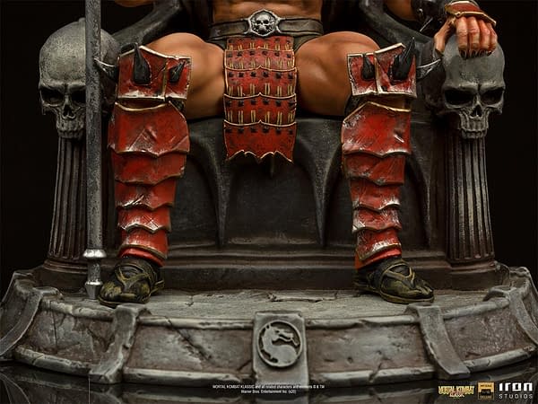 Mortal Kombat Shao Khan Reigns Supreme with Iron Studios