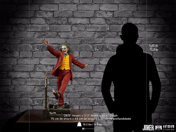 Joker Dances His Way to Iron Studios With New Statue