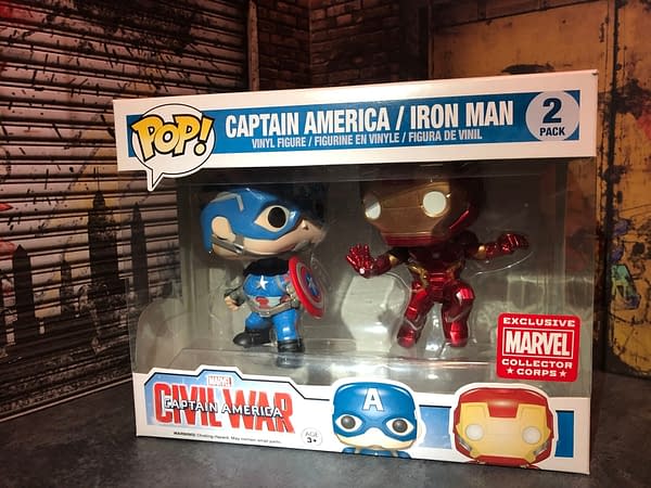 Funko MCU - Captain America: Civil War (2016) Team Iron Man