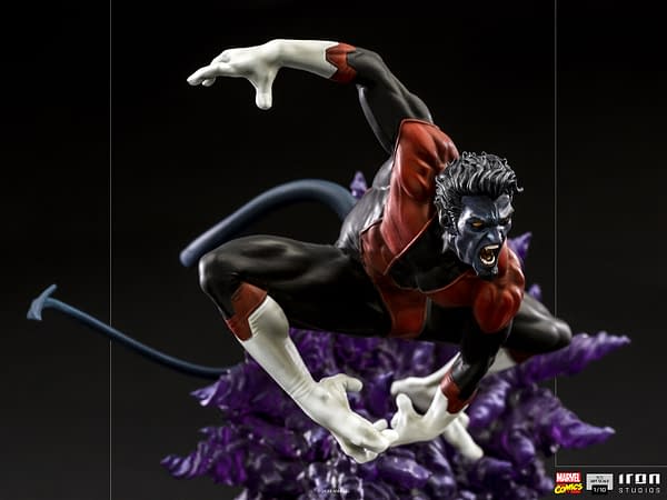 Nightcrawler Teleports to Assist the X-Men With Iron Studios