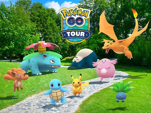 Pokémon GO Tour: Kanto promo image in Pokémon GO. Credit: Niantic