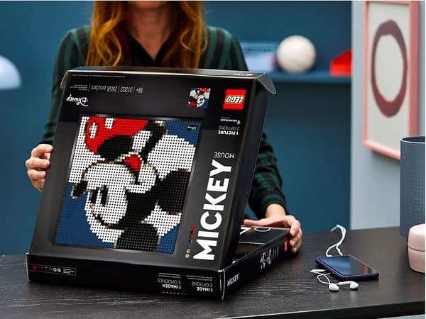 LEGO Unveils New Buildable Disney Art Featuring Mickey Mouse