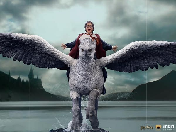 Harry Potter Rides Buckbeak With New Iron Studios Statue