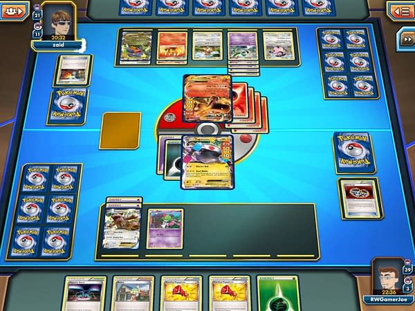 A screencap of PTCGO. This online card game has been able to keep Pokémon TCG players in the loop while the pandemic rages.